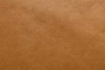 Sheet of brown paper, closeup