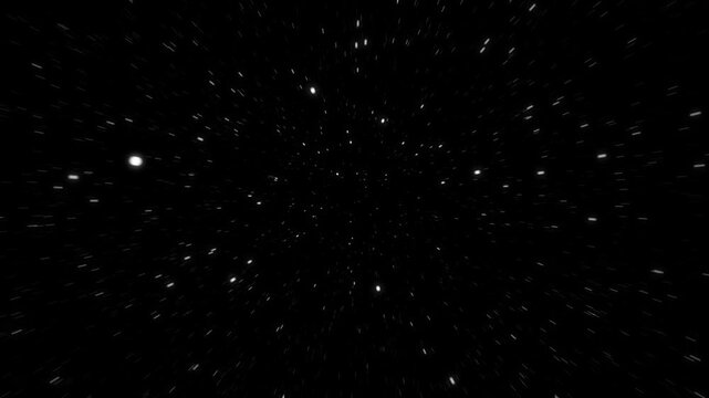 starfield animation flythrough