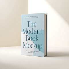 Eye-catching book cover mockup