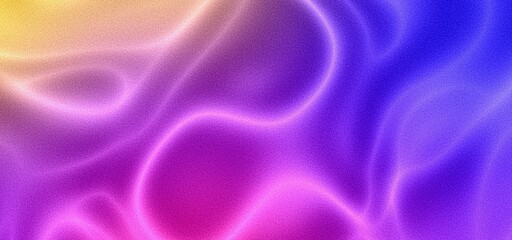 This image features an abstract background with a gradient of vibrant colors, blending purple, pink, and yellow. The texture includes a noise or grainy effect, creating a dynamic and modern feel. Smoo