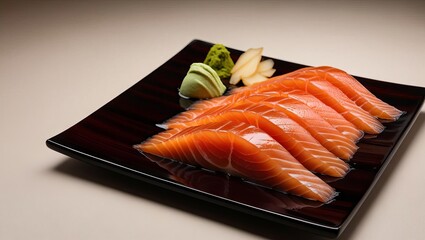 sushi on a plate