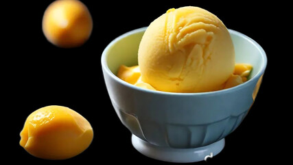 An ice cream scoop is a handy tool designed to effortlessly portion and serve ice cream, transforming dense, frozen treats into perfectly rounded servings. Typically crafted from stainless steel or du