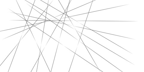 Abstract white background with gradient color and artistic dynamic line. Abstract lines in black and white tone of many squares and rectangle shapes. Movements of triangles, geometric shapes, pattern.