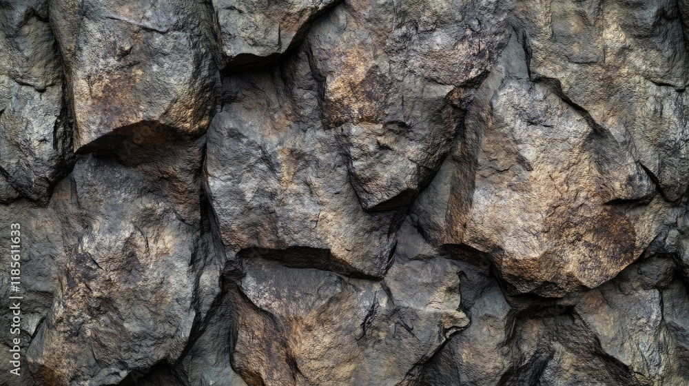 Poster rugged hard rock surface texture suitable for background applications in design and art compositions