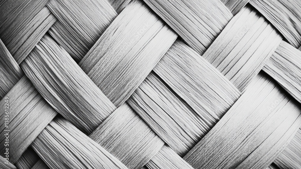 Poster textured gray woven fabric background with intricate patterns for design and decoration use
