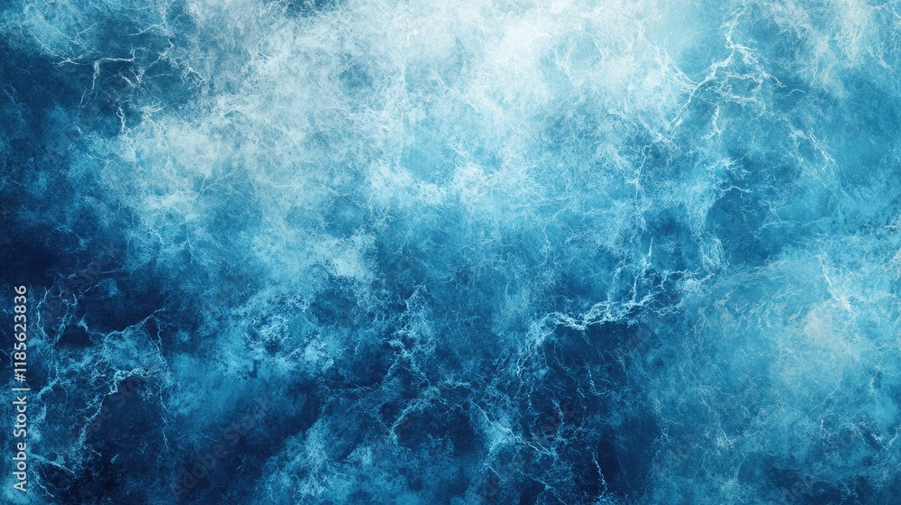Poster blue and grey marble texture background with amorphous patterns for creative design projects