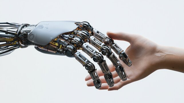 AI bionics and robotics aimed at enhancing humans.