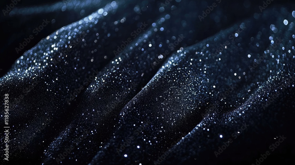 Poster elegant dark background with shimmering sparkles creating a luxurious atmosphere for celebrations an