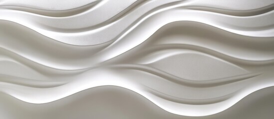 Obraz premium Sleek PVC wall panels with textured design enhancing durability for contemporary interior renovation projects