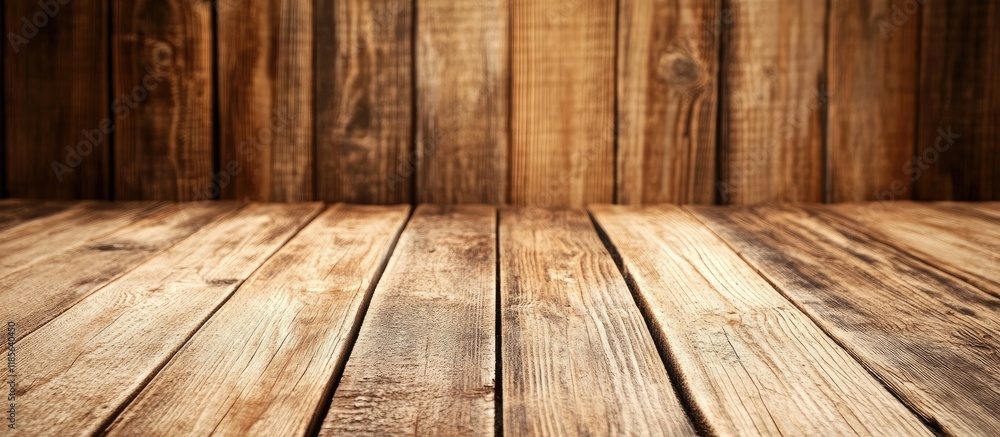 Poster textured wooden surface with warm tones providing ample space for text and design elements ideal for