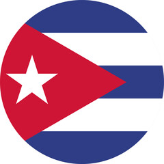 Cuba circle flag