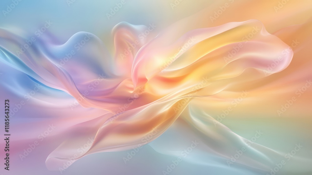 Poster smooth abstract background with flowing gradients and subtle textures for modern design