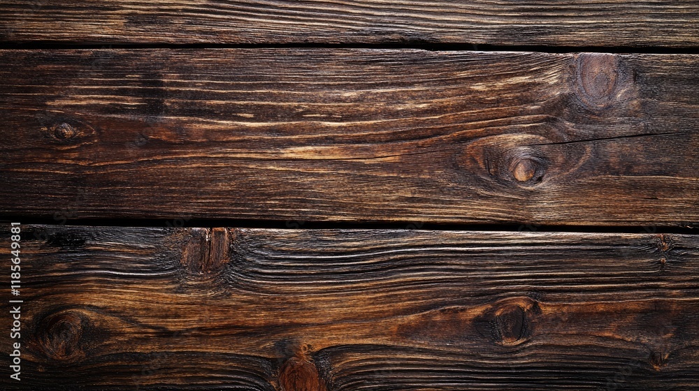 Poster rich dark brown wooden table surface showcasing intricate natural grain patterns and textures ideal 