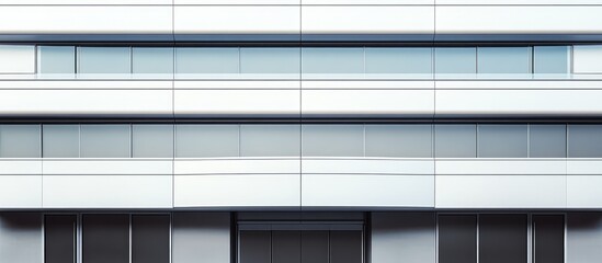 Modern Corporate Building Exterior High Quality Architecture Digital Asset Blank Space for Business Text Background Image