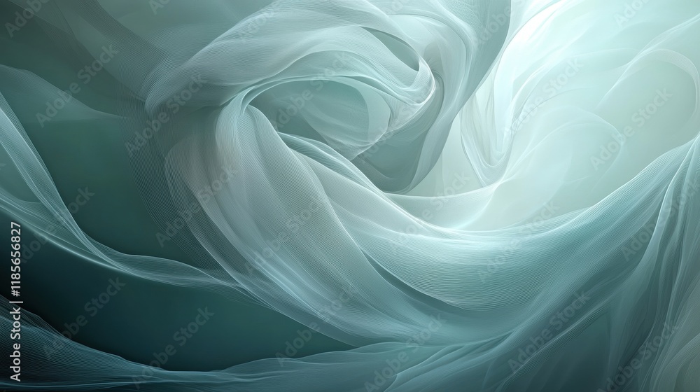 Poster flowing fabric texture studio abstract image soft environment close-up view elegance concept for des
