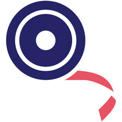 Duct Tape vector icon illustration of Home Improvements iconset.