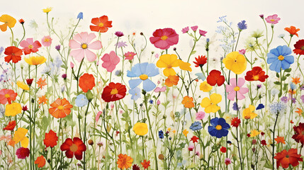 Obraz premium field of flowers