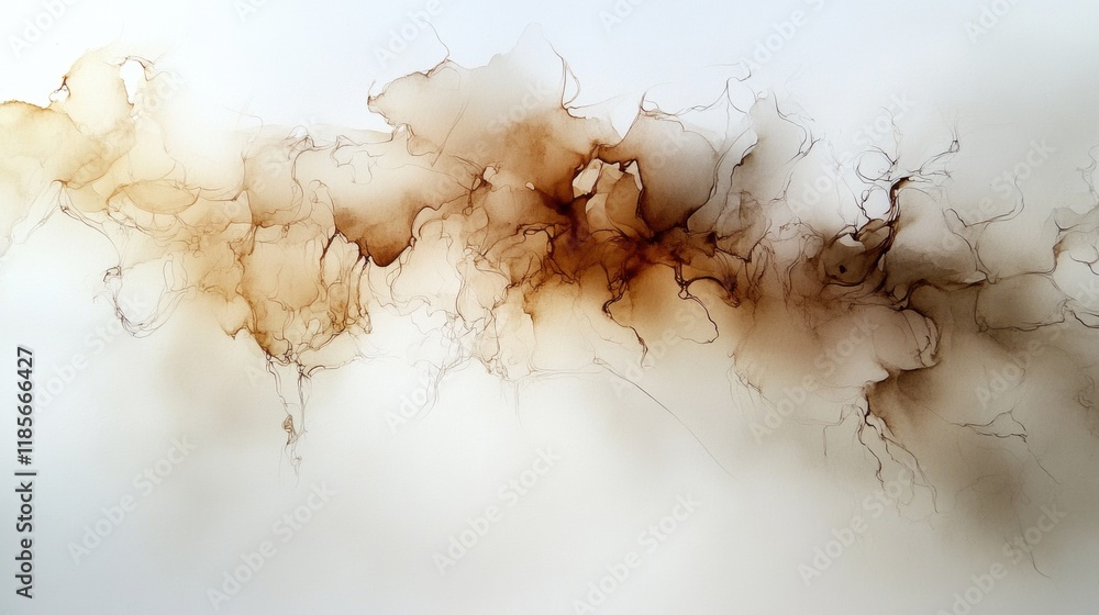 Poster abstract smoke patterns studio digital art minimalist close-up fluid motion and design concepts