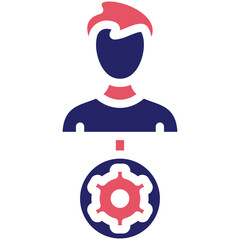 Out Source vector icon illustration of Human Resource iconset.