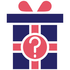 Surprise Box vector icon illustration of Children Toys iconset.