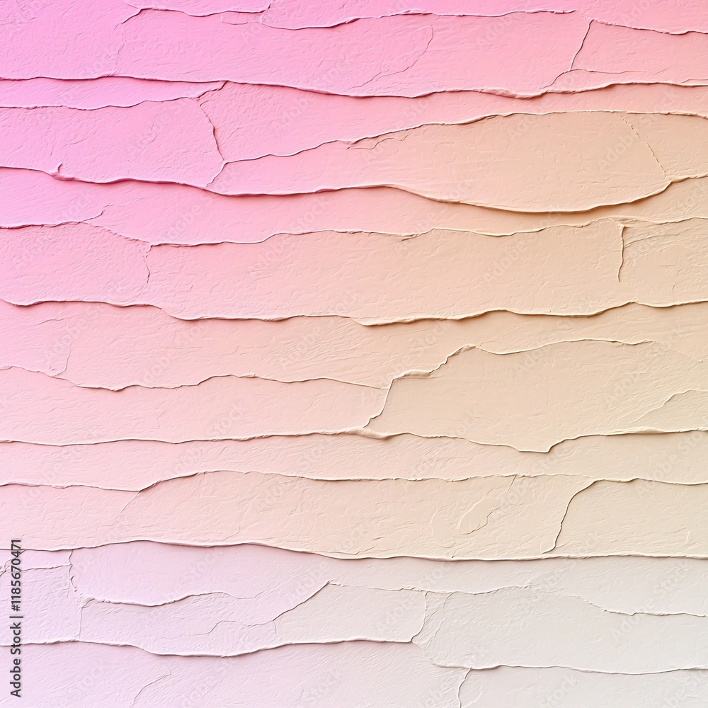 Poster soft pastel gradient background with a subtle pink to beige color transition overlaid with a finely 