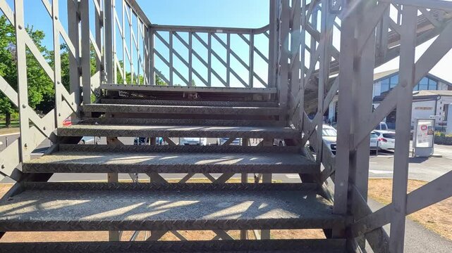 Rusty Metal Bridge in Libourne