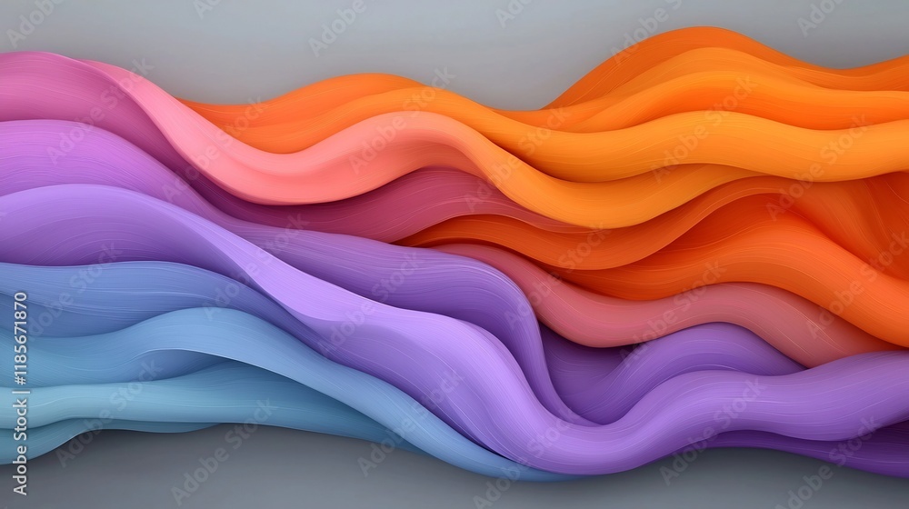 Aufkleber captivating digital artwork featuring a mesmerizing fluid rainfall map with intricate swirling weath