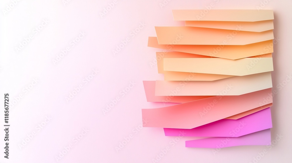 Poster pastel gradient backdrop with textured overlay and subtle minimalist aesthetic soft blended hues of 
