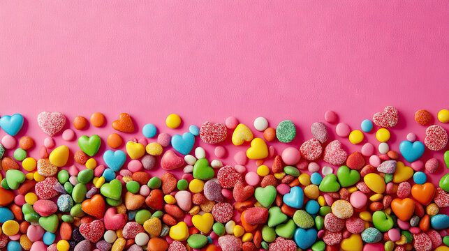 Valentine's Day material, romantic Valentine's Day - Powered by Adobe