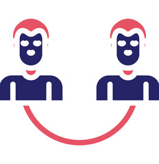 Customer Engagement vector icon illustration of Business Analytics iconset.