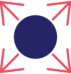 Scaling vector icon illustration of Business Analytics iconset.