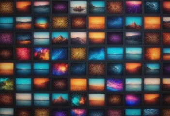 A wall that is adorned with a bunch of beautiful pictures on it