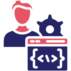 Programming Skills vector icon illustration of No Code iconset.