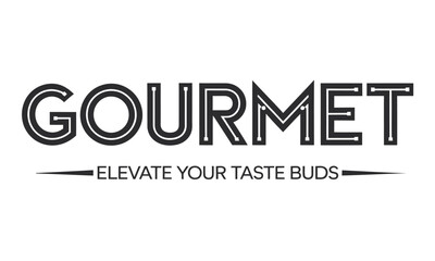 Gourmet Burger Vector Clipart icon