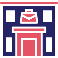 Training Center vector icon illustration of Business Training iconset.