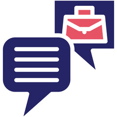 Feedback vector icon illustration of Business Training iconset.