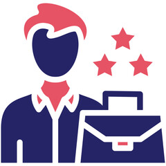 Experience vector icon illustration of Business Training iconset.