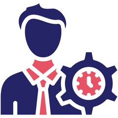 Efficiency vector icon illustration of Business Training iconset.