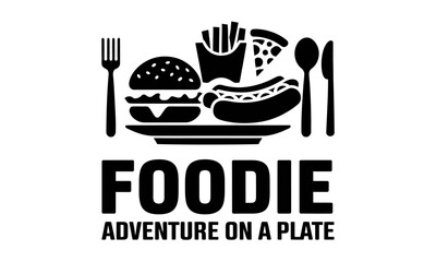 Foodie Vector Clipart icon