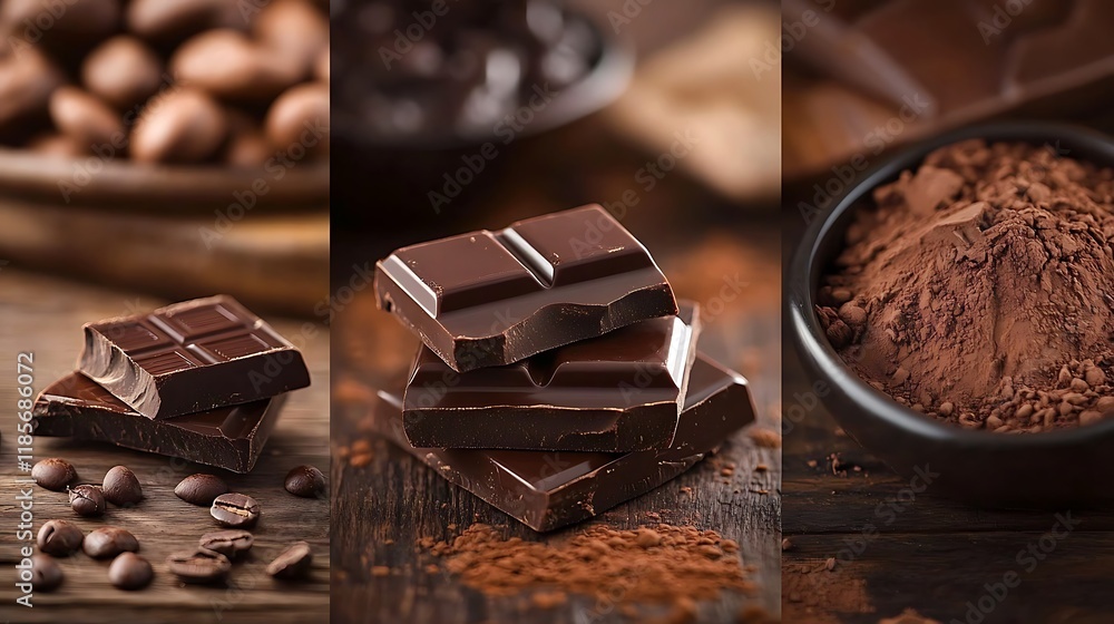 Wall mural build an upscale marketing website with a luxurious mocha color palette include stylish call-to-acti