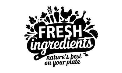 Fresh Food vector icon clipart