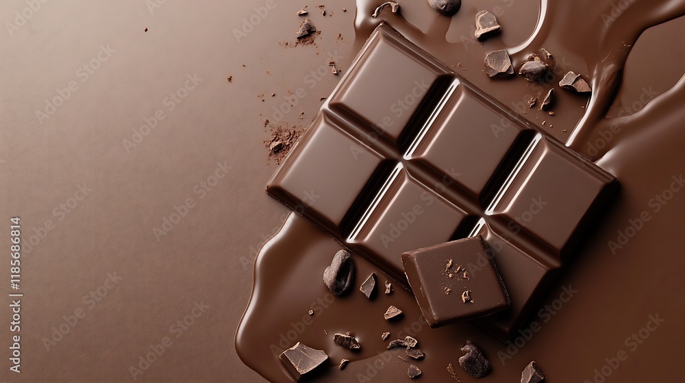 Wall mural build a refined marketing website using a mocha color palette for a luxury lifestyle brand emphasize