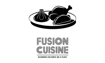 Fusion cuisine Food vector clipart