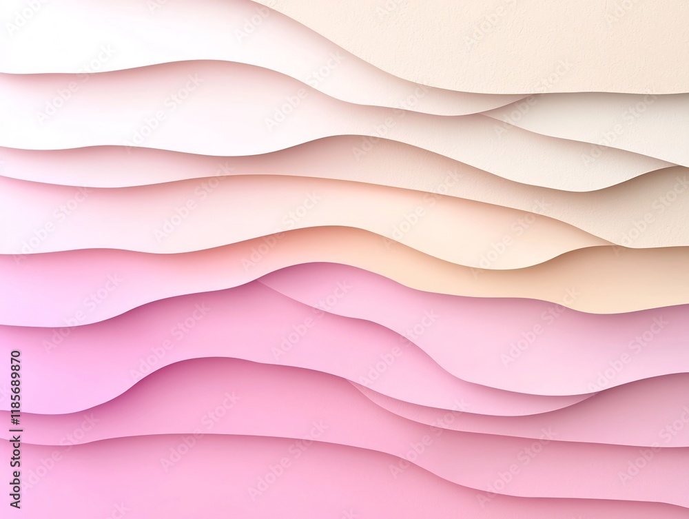 Poster stunning minimalist pastel gradient background with smooth hue transition textured noise overlay and
