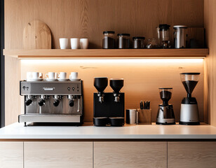 Modern Coffee Bar Setup
