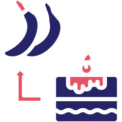 Food Alternative vector icon illustration of Catering iconset.