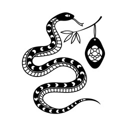 chinese new year snake zodiac icon