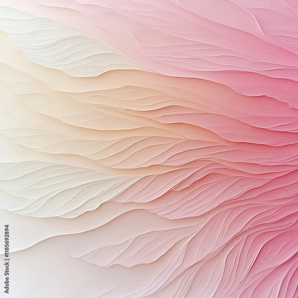 Poster pastel gradient background showcasing a soft muted color transition from pink to beige with a textur