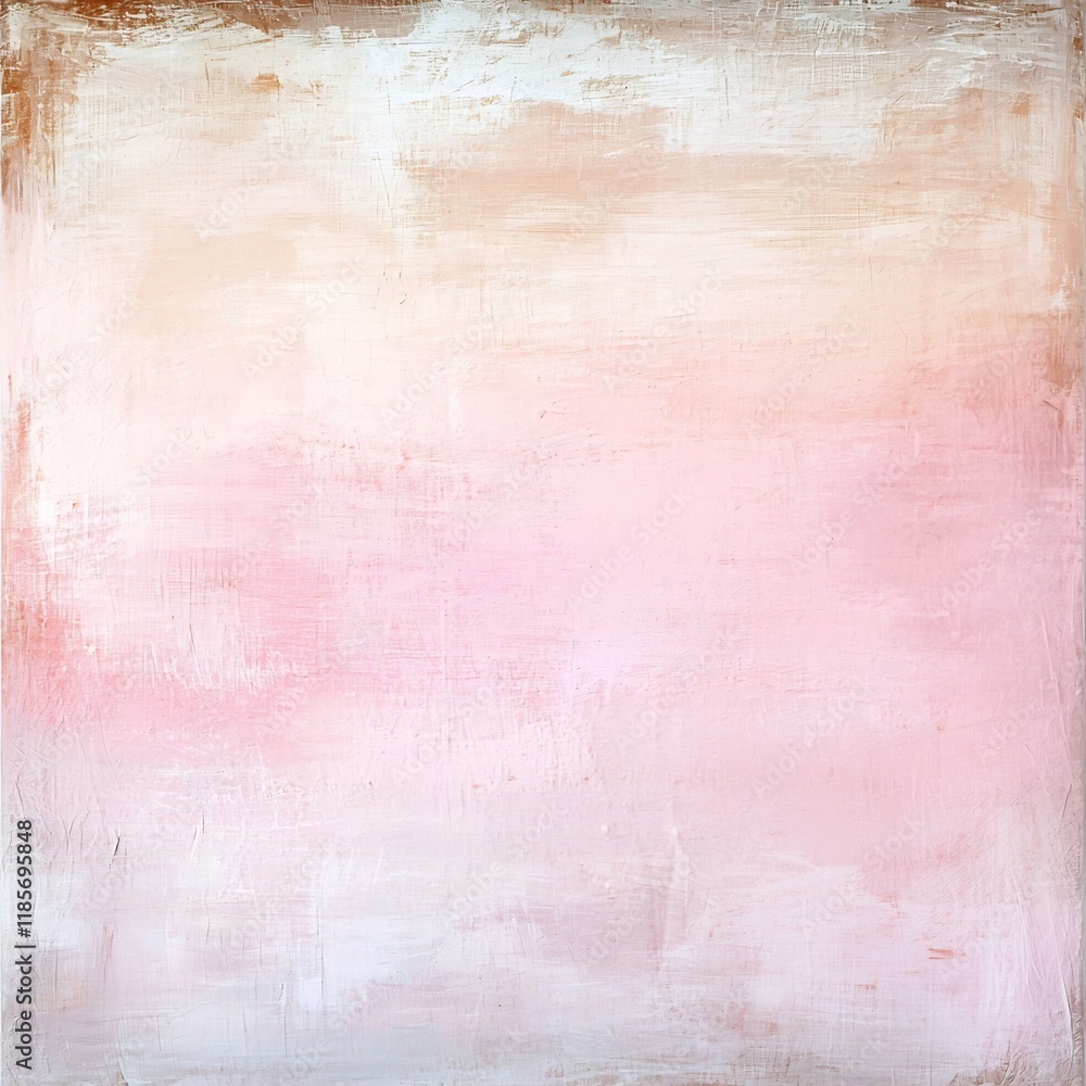Poster a serene and understated pastel gradient backdrop with a soft textural overlay evokes a tranquil and