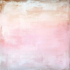Obraz premium A serene and understated pastel gradient backdrop with a soft textural overlay evokes a tranquil and ethereal Impressionist inspired digital painting